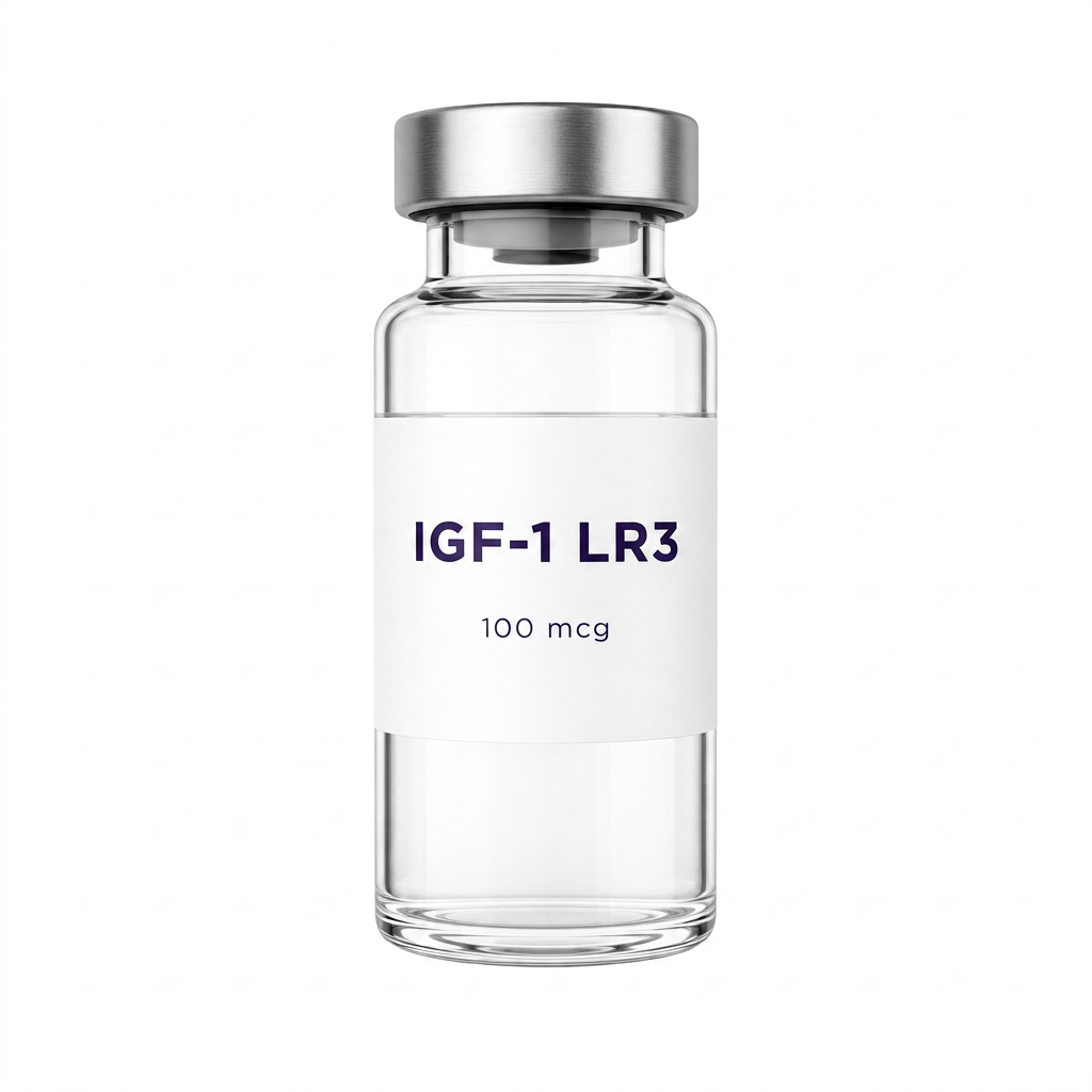 Atlas IGF-1 LR3 peptide vial