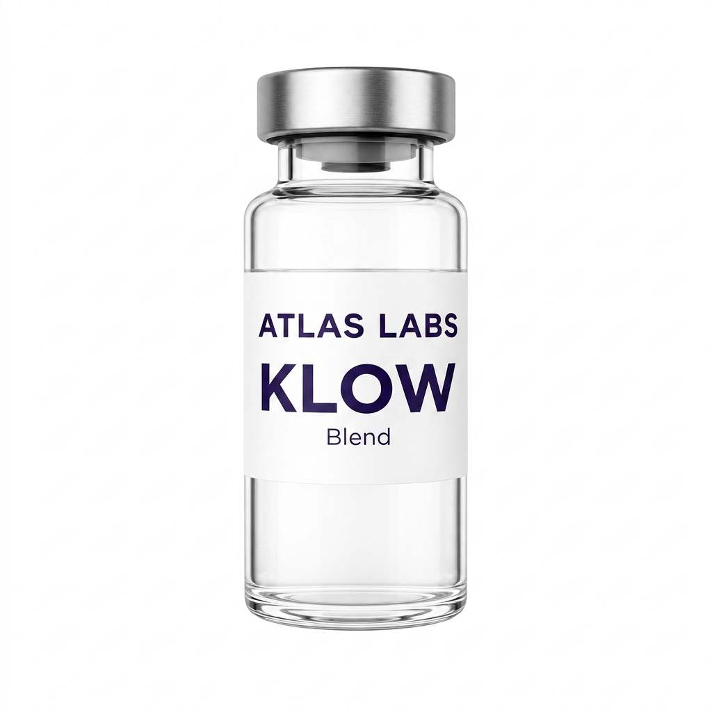 Atlas KLOW Blend peptide vial