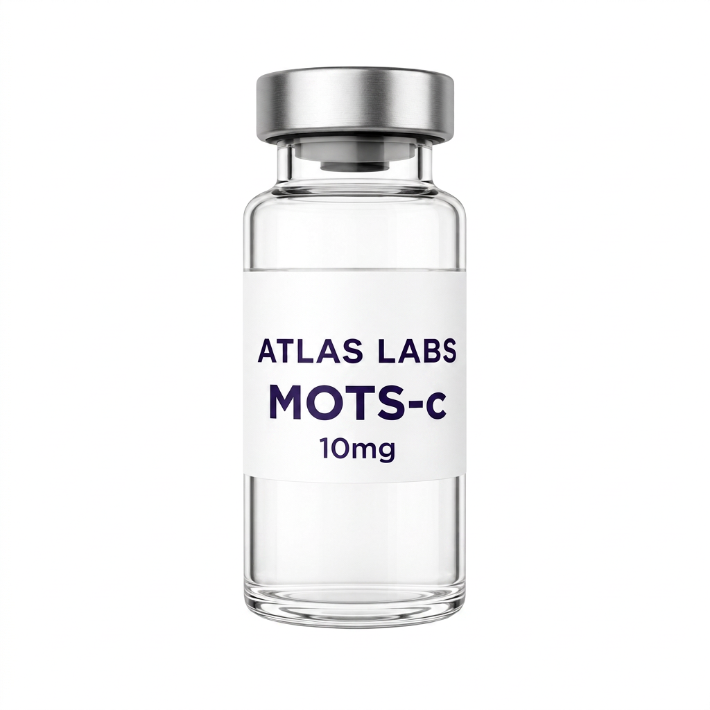 Atlas MOTS-c peptide vial