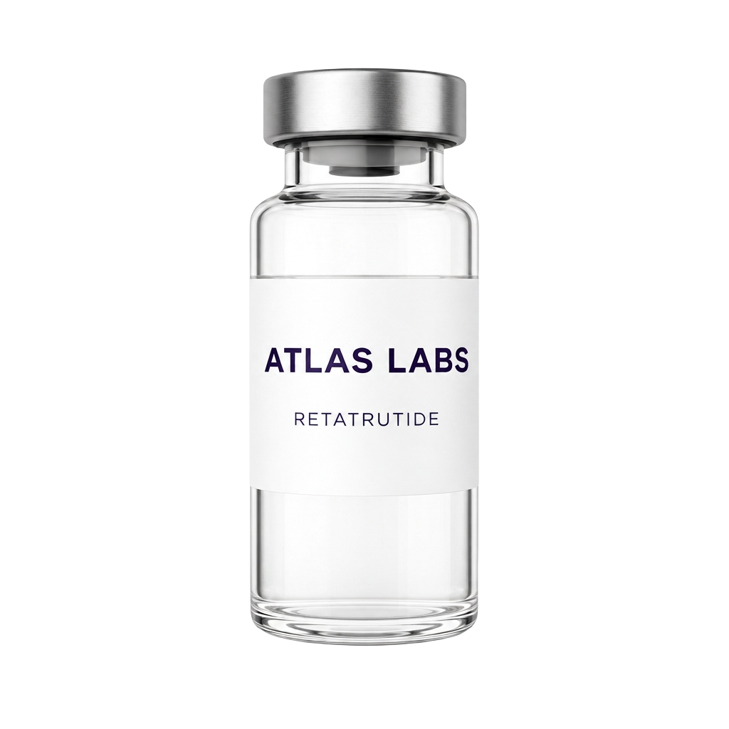 Atlas Retatrutide peptide vial