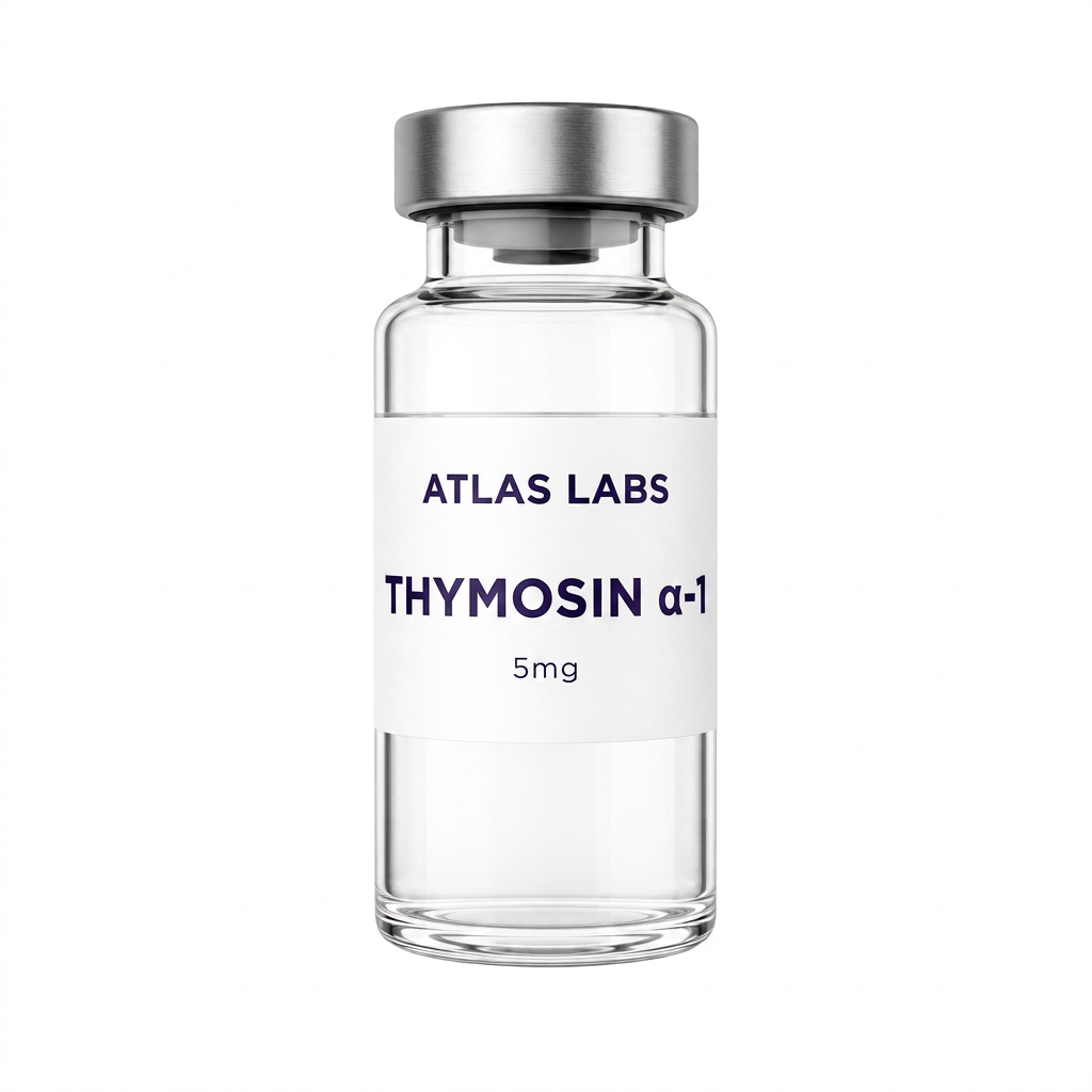 Atlas Thymosin Alpha-1 peptide vial